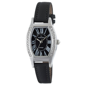 Maxima ATTIVO Women Black Dial Analogue Watch - 60411LMLI